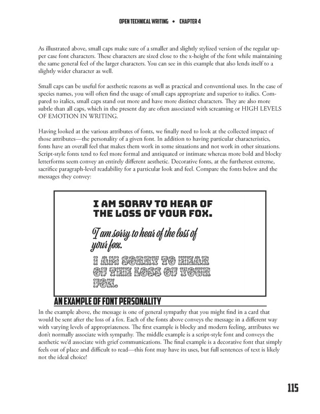 Open Technical Writing - New Page